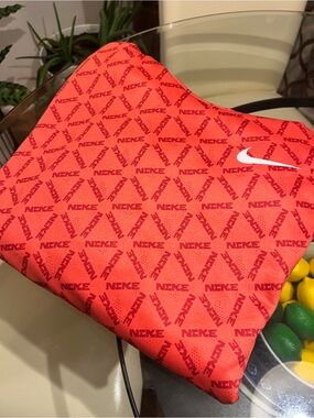 Men's Nike Red Logo Performance Hoodie